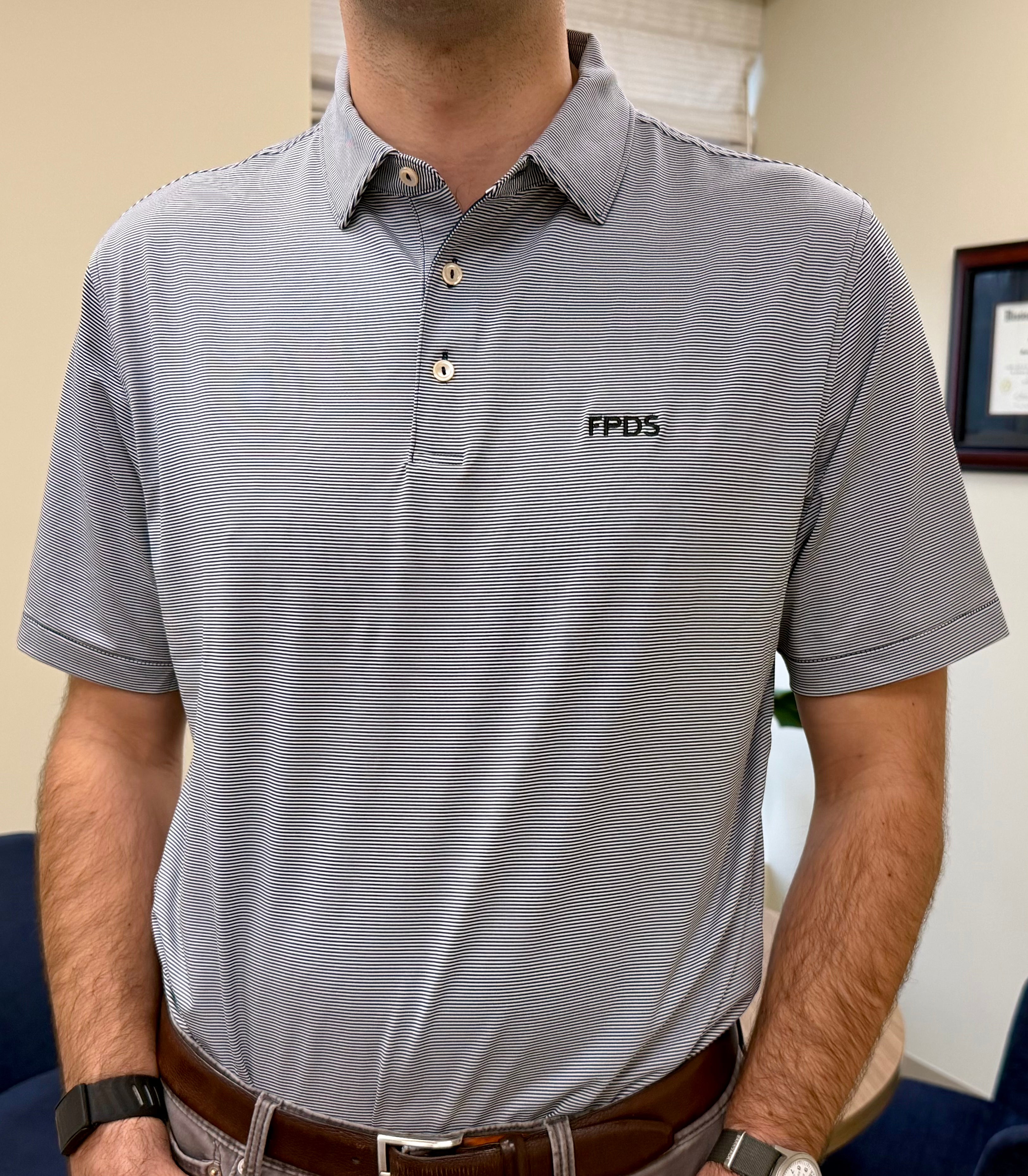 Men's Peter Millar Striped Polo Shirt