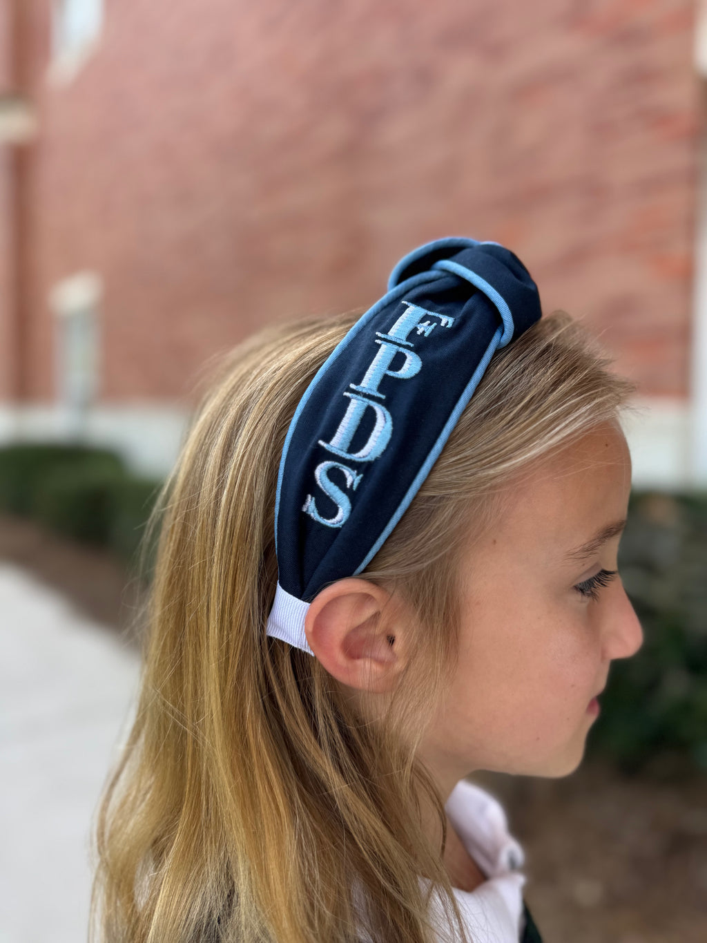 Girls Embroidered Headband