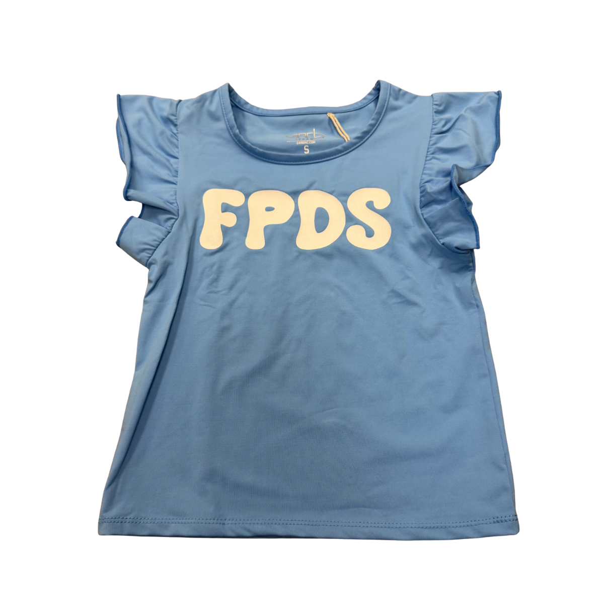Girls Youth Flutter Sleeve Shirt