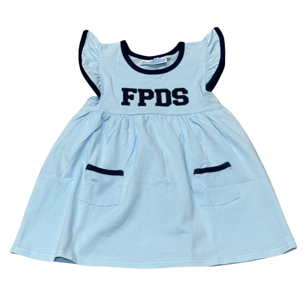 Toddler Flutter Sleeve Dress | Trotter Street Kids